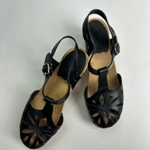 Black Lacy sandal from Swedish hasbeen